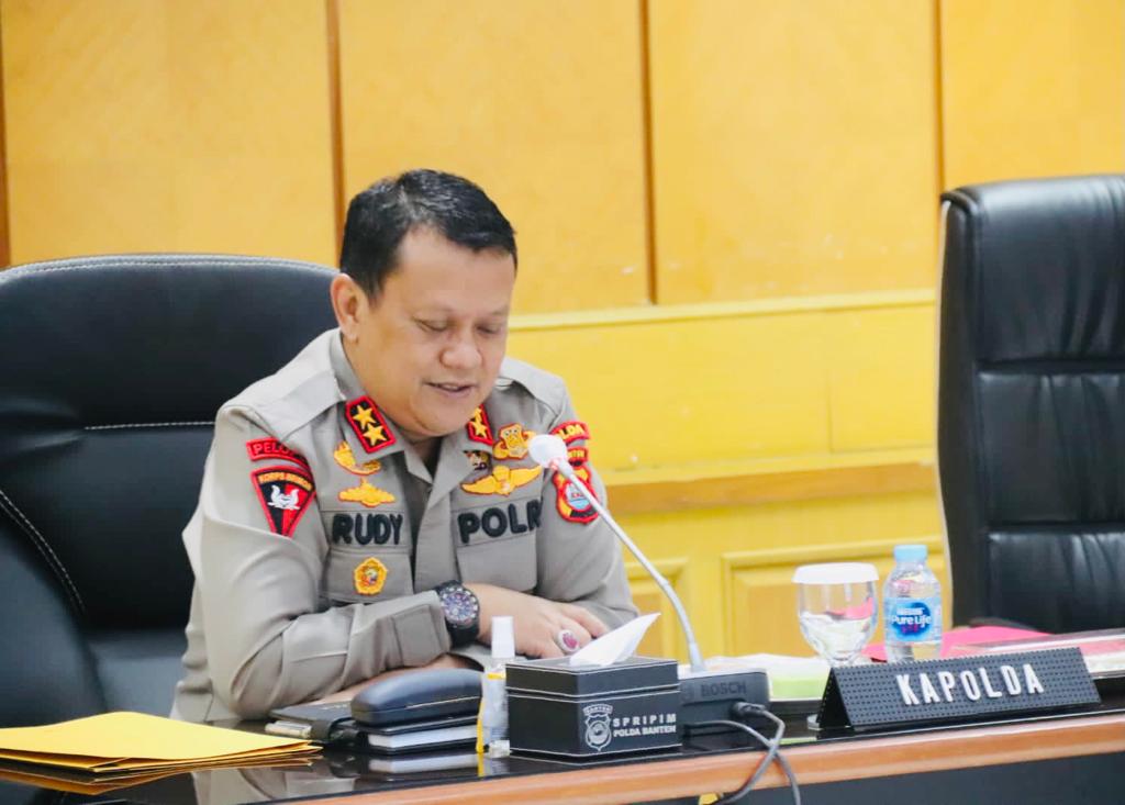 Kepala Polda Banten Jenderal Rudy Heriyanto Adi Nugroho